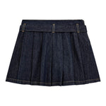 Guess Gonna In Denim tinta unita con Cintura Blu per Bambina J5YD06D4MS0 BLU GUESS 