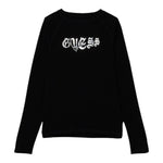 Guess Shirt tinta unita Girocollo con Stampa Nero per Bambina J5YI13K6YW4XX NERO GUESS 