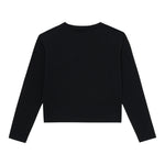 Guess Shirt tinta unita con Stampa Nero per Bambina J5YI15K6YW4X NERO GUESS 