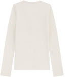 Guess Maglia tinta unita con Bottoni Panna per Bambina J5YP02KBCO2 PANNA GUESS 