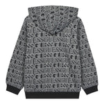Guess Felpa Xhiusa Xon Cappuccio Grigio per Bambino J5YQ02KAD4 GRIGIO GUESS 