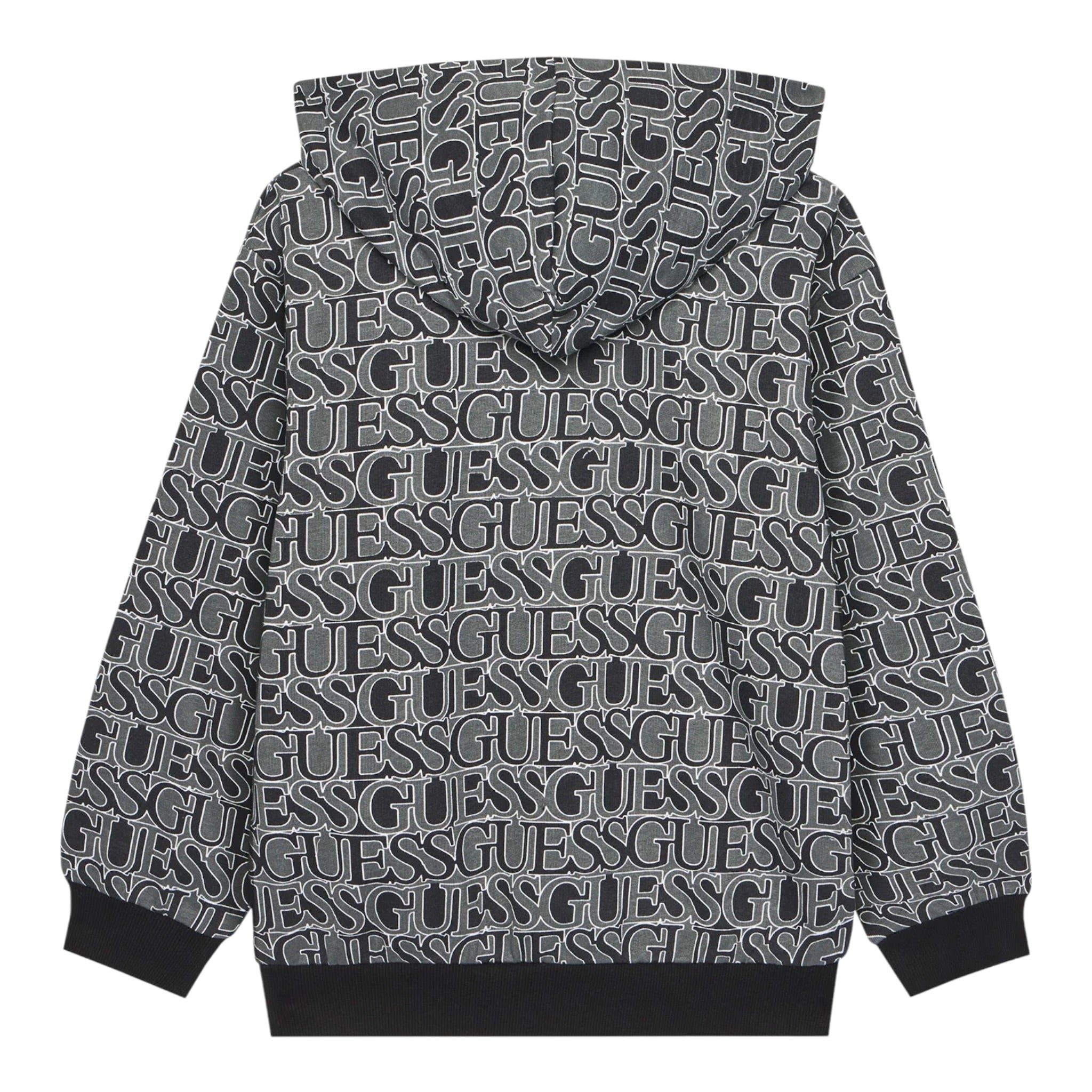 Guess Felpa Xhiusa Xon Cappuccio Grigio per Bambino J5YQ02KAD4 GRIGIO GUESS 