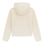 Guess Felpa tinta unita con Cappuccio Logata Panna per Bambina J5YQ24KBSL2 PANNA GUESS 