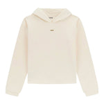 Guess Felpa tinta unita con Cappuccio Logata Panna per Bambina J5YQ24KBSL2 PANNA GUESS 