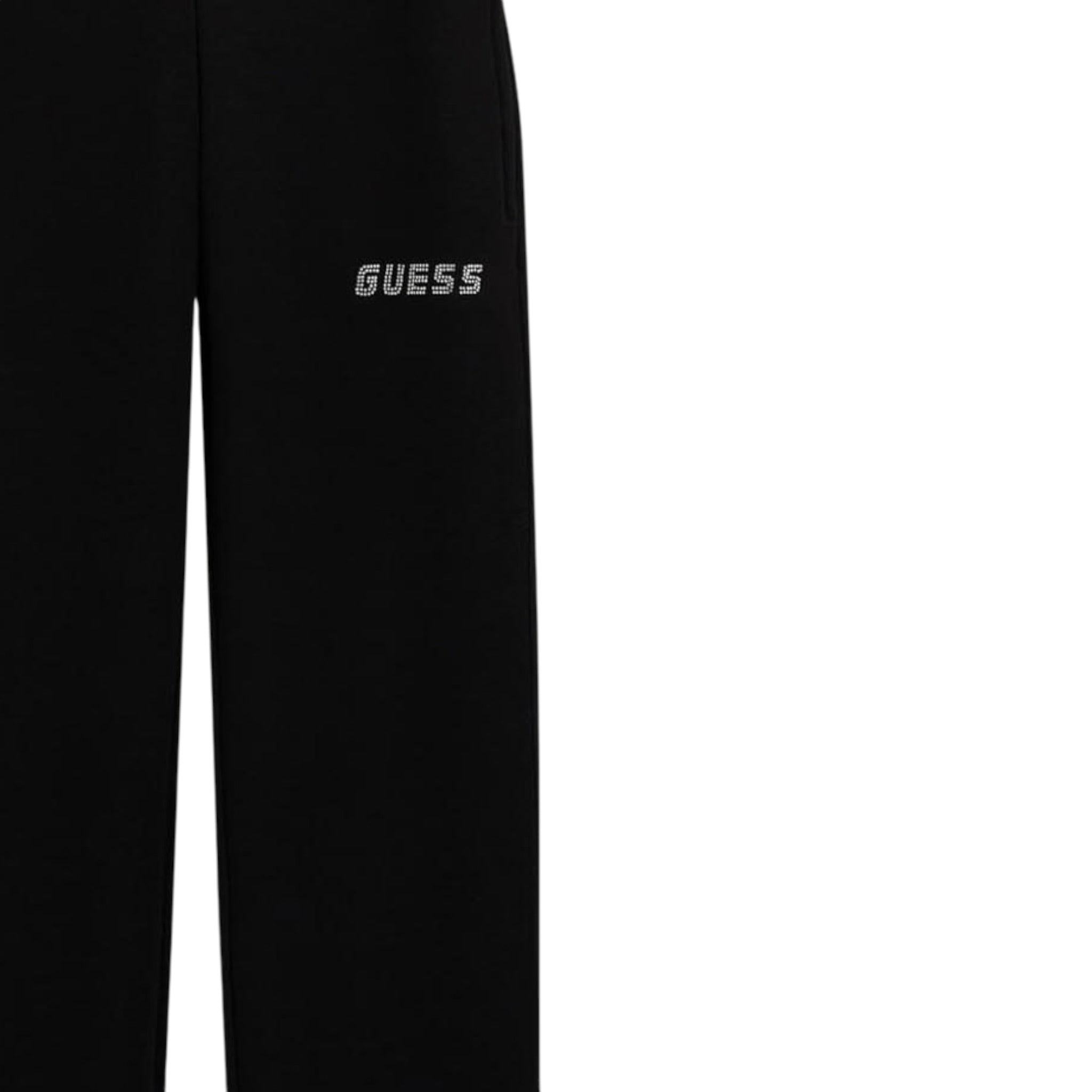 Guess Pantalone Modell Tuta con Logo Nero per Bambina J5YQ27K7UW2 NERO GUESS 