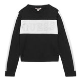 Guess Maglia tinta unita con Logo Nero per Bambina J5YR00Z3GW0 NERO GUESS 