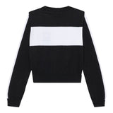 Guess Maglia tinta unita con Logo Nero per Bambina J5YR00Z3GW0X NERO GUESS 