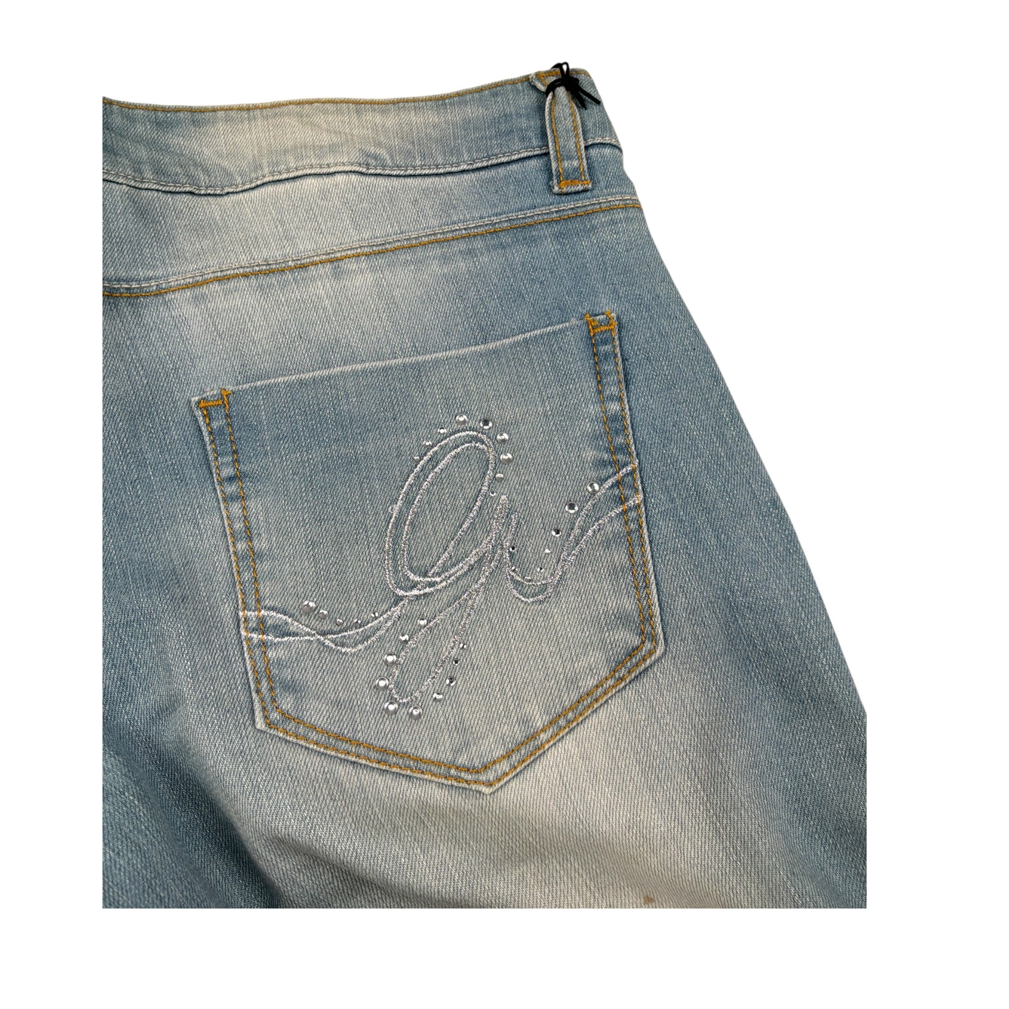 Guess Jeans tinta unita Girovita Regolabile Azzurro per Bambino J61A6000DQ2 AZZURRO GUESS 