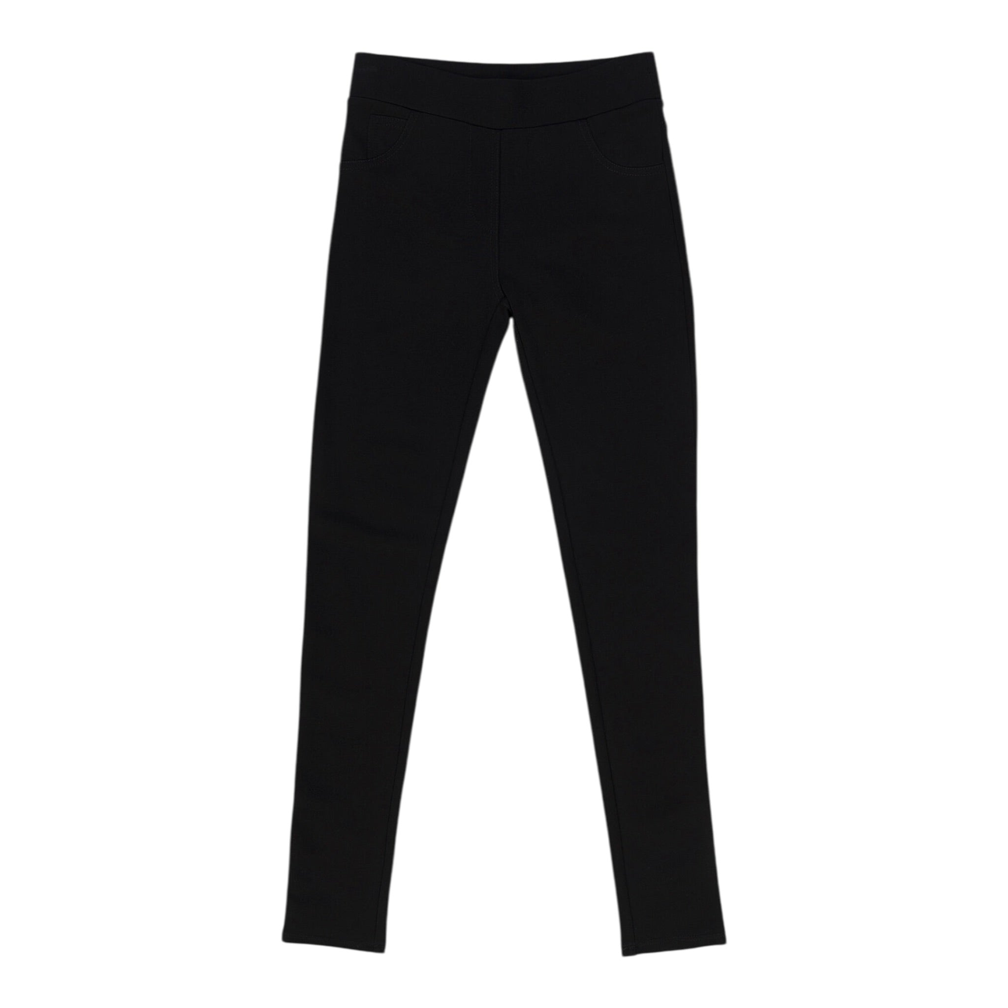 Guess Leggins tinta unita con Elastico In Vita Nero per Bambina J81B08KAUH0X NERO GUESS 