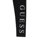 Guess Leggins Tint Unita con Logo Nero per Bambina J93B11J1314 NERO GUESS 