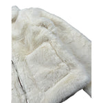 Guess Pelliccia tinta unita con Zip Bianco per Bambina K4BL06WCFX0 BIANCO GUESS 