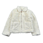 Guess Pelliccia tinta unita con Zip Bianco per Bambina K4BL06WCFX0 BIANCO GUESS 