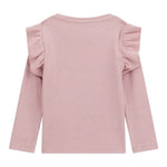 Guess Maglia tinta unita con Balze Rosa per Neonata K5BI15K0670 ROSA GUESS 