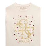 Guess Abito tinta unita Modello Felpa Panna per Bambina K5BK07KAD74 PANNA GUESS 