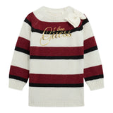 Guess Abito Bicolore con Fantasia A Righe Bianco per Bambina K5BK19Z2V70 BIANCO GUESS 