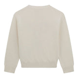 Guess Maglia Girocollo tinta unita con Paillettes Panna per Neonata K5BR04Z2NQ2 PANNA GUESS 