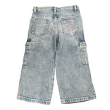Guess Jeans tinta unita con Tasconi Azzurro per Bambina K5GA00D4MU2 AZZURRO GUESS 