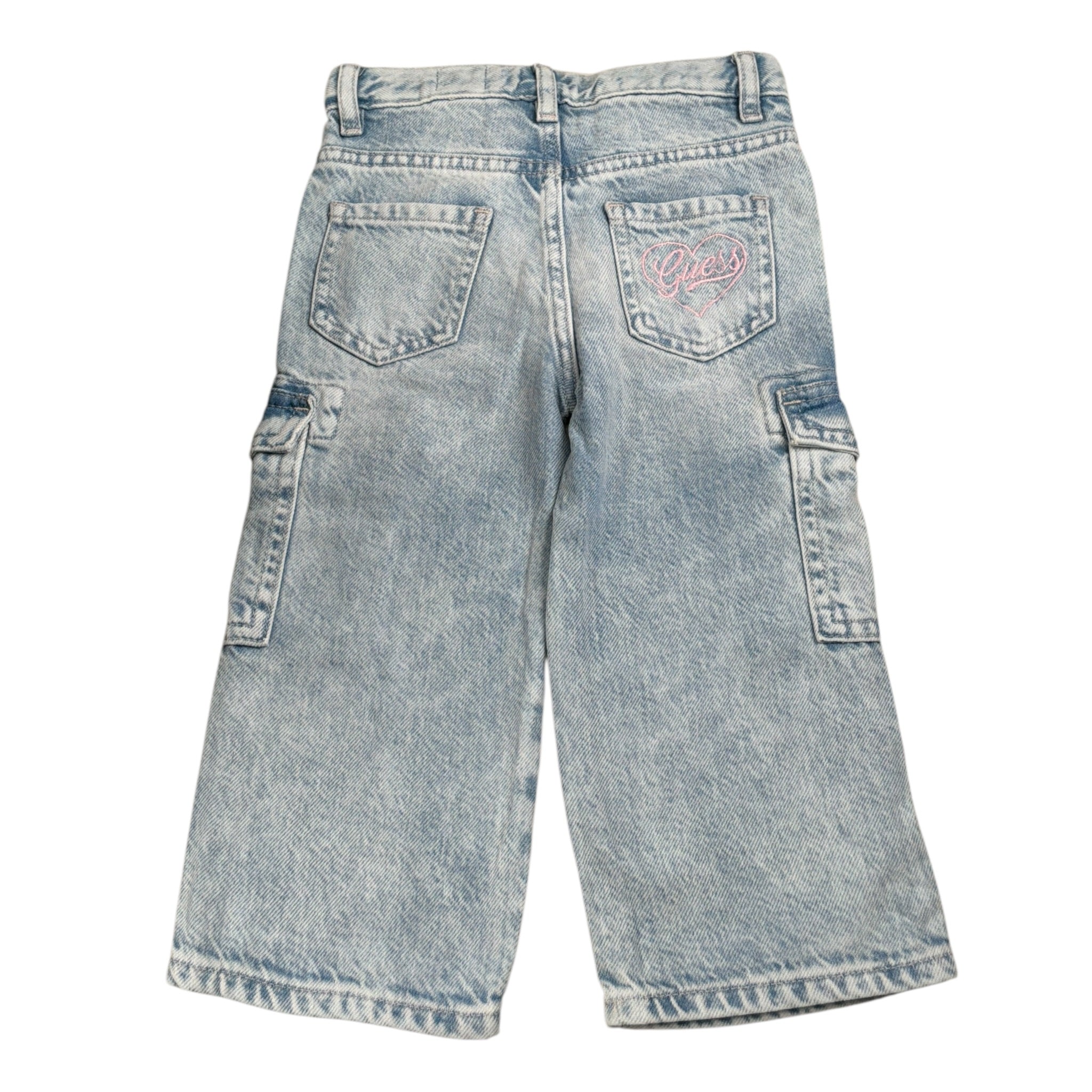 Guess Jeans tinta unita con Tasconi Azzurro per Neonata K5GA00D4MU2N AZZURRO GUESS 