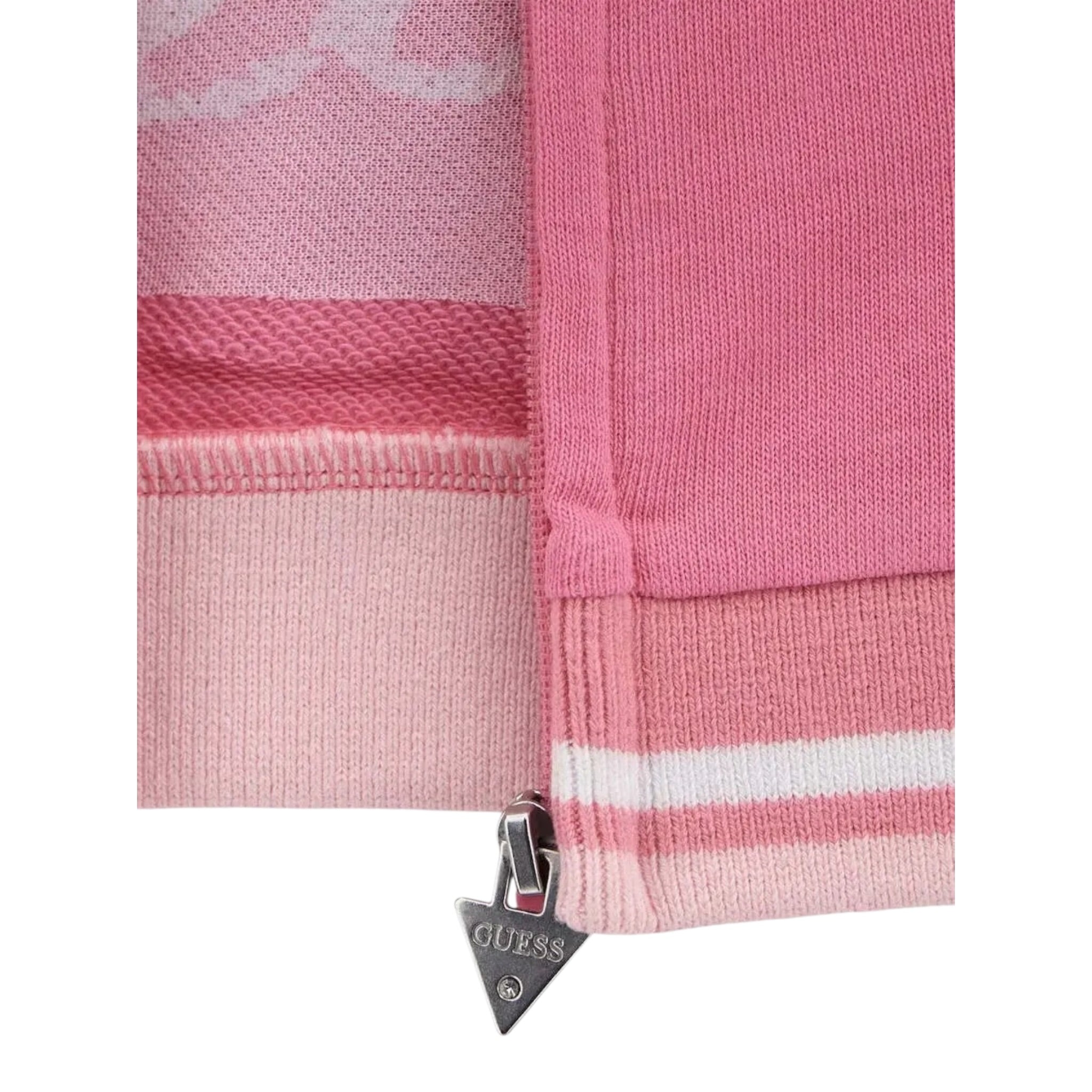 Guess Completo 2Pz Felpa-Pantalone tinta unita Rosa per Bambina K5YG00KA6R4 ROSA GUESS 