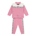 Guess Completo 2Pz Felpa-Leggins tinta unita Rosa per Neonata K5YG05KA6R4 ROSA GUESS 