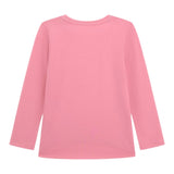 Guess Shirt tinta unita con Stampa Rosa per Neonata K5YI10K6YW4 ROSA GUESS 