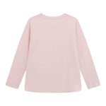 Guess Shirt Girocollo tinta unita con Paillettes Rosa per Bambina K5YI26KAPO0X ROSA GUESS 