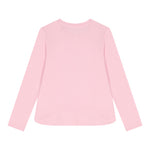 Guess Shirt Girocollo tinta unita con Paillettes Rosa per Bambina K5YI26KAPO0XX ROSA GUESS 
