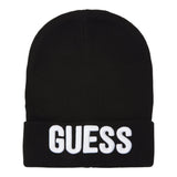 Guess Cappello tinta unita con Logo Nero per Bambino L0BZ00Z2QO0 NERO GUESS 