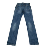 Guess Jeans tinta unita con Strappi Blu per Bambino L1BA11D46T0 BLU GUESS 