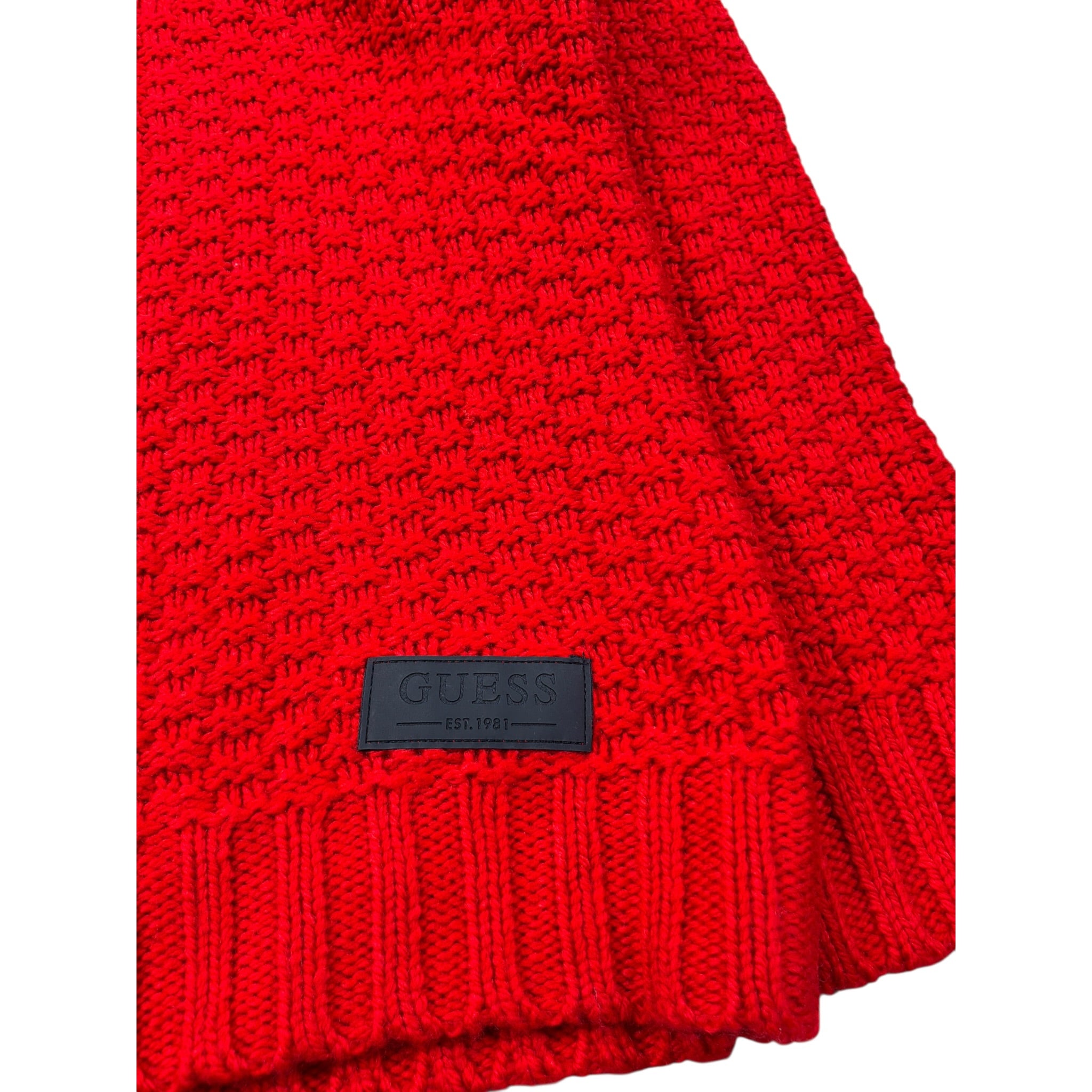 Guess Maglia Girocollo tinta unita Rosso per Bambino L1BR09Z2WB0 ROSSO GUESS 