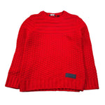 Guess Maglia Girocollo tinta unita Rosso per Bambino L1BR09Z2WB0 ROSSO GUESS 