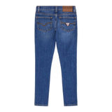 Guess Jeans tinta unita con Logo Blu per Bambino L2YA16D4GV0 BLU GUESS 