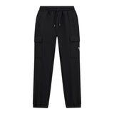 Guess Pantalone tinta unita con Elastico In Vita Nero per Bambino L4BB05WFY80 NERO GUESS 