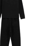 Guess Completo Tuta 2Pz Felpa-Pantalone tinta unita Nero per Bambino L4YG00KCCHO NERO GUESS 