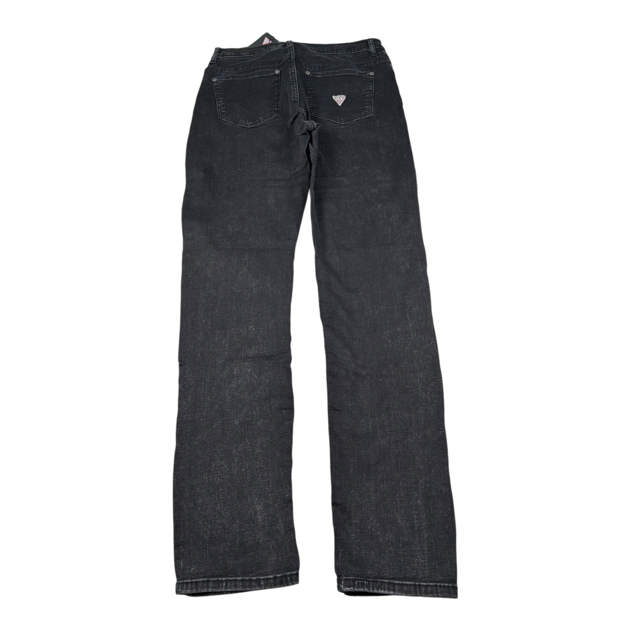 Guess Jeans tinta unita con 5 Tasche Nero per Bambino L5BA05D0990 NERO GUESS 