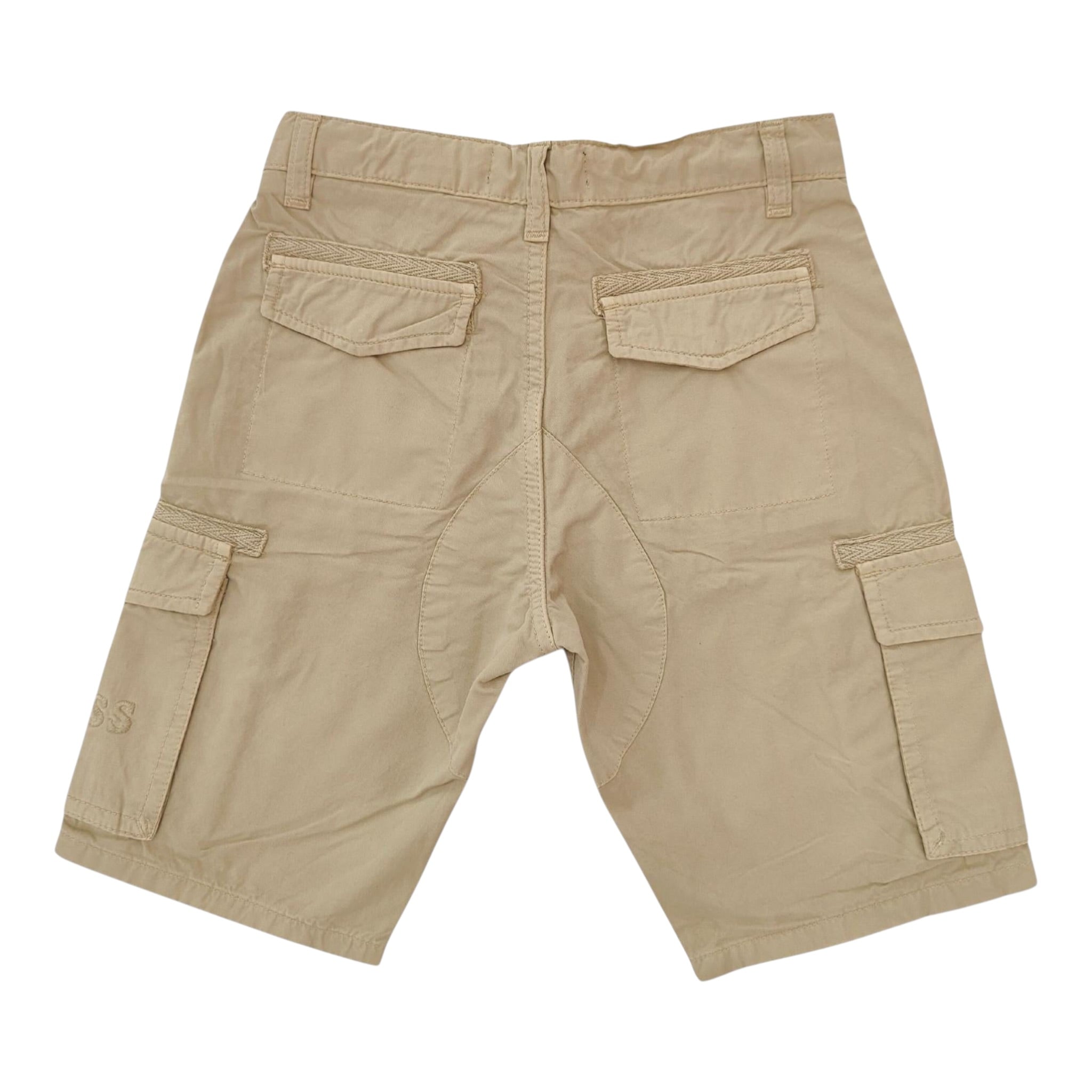Guess Bermuda tinta unita con Elastico In Vita Beige per Bambino L5RD03WH304 BEIGE GUESS 
