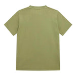 Guess T-Shirt Giocollo tinta unita con Stampa Verde per Bambino L5RI36K8HM4 VERDE GUESS 