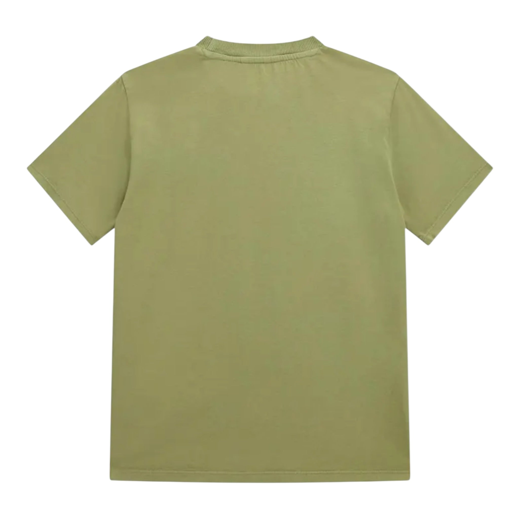 Guess T-Shirt Giocollo tinta unita con Stampa Verde per Bambino L5RI36K8HM4 VERDE GUESS 