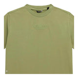 Guess T-Shirt Giocollo tinta unita con Stampa Verde per Bambino L5RI36K8HM4 VERDE GUESS 