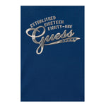 Guess Shirt tinta unita con Stampa Blu per Bambino L5YI14K8HM4XX BLU GUESS 