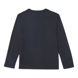 Guess Shirt Girocollo tinta unita con Stampa Nero per Bambino L5YI16K8HM4X NERO GUESS 