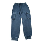 Guess Pantalone tinta unita con Elastico In Vita Blu per Bambino L5YQ14KCYC0 BLU GUESS 