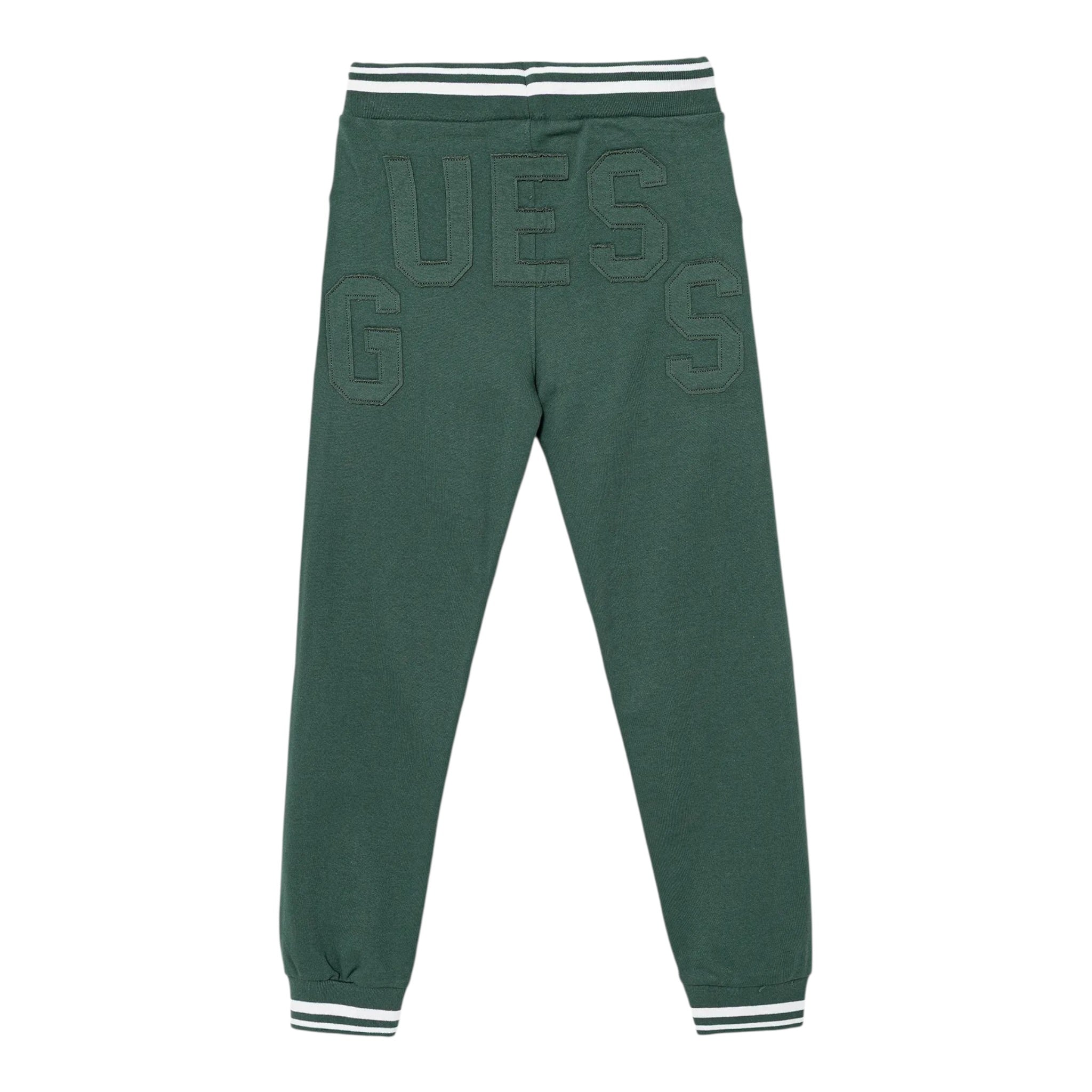 Guess Pantalone Tuta tinta unita Verde per Bambino L5YQ17K0170 VERDE GUESS 