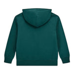 Guess Felpa Chiusa con Cappuccio tinta unita Verde per Bambino L5YQ25KAV34 VERDE GUESS 