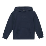 Guess Felpa Chiusa con Cappuccio tinta unita Blu per Bambino L5YQ25KAV34X BLU GUESS 