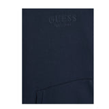 Guess Felpa Chiusa con Cappuccio tinta unita Blu per Bambino L5YQ25KAV34X BLU GUESS 