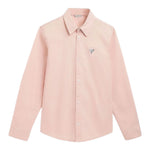 Guess Camicia tinta unita con Logo Rosa per Bambino L81H14WE5W0 ROSA GUESS 