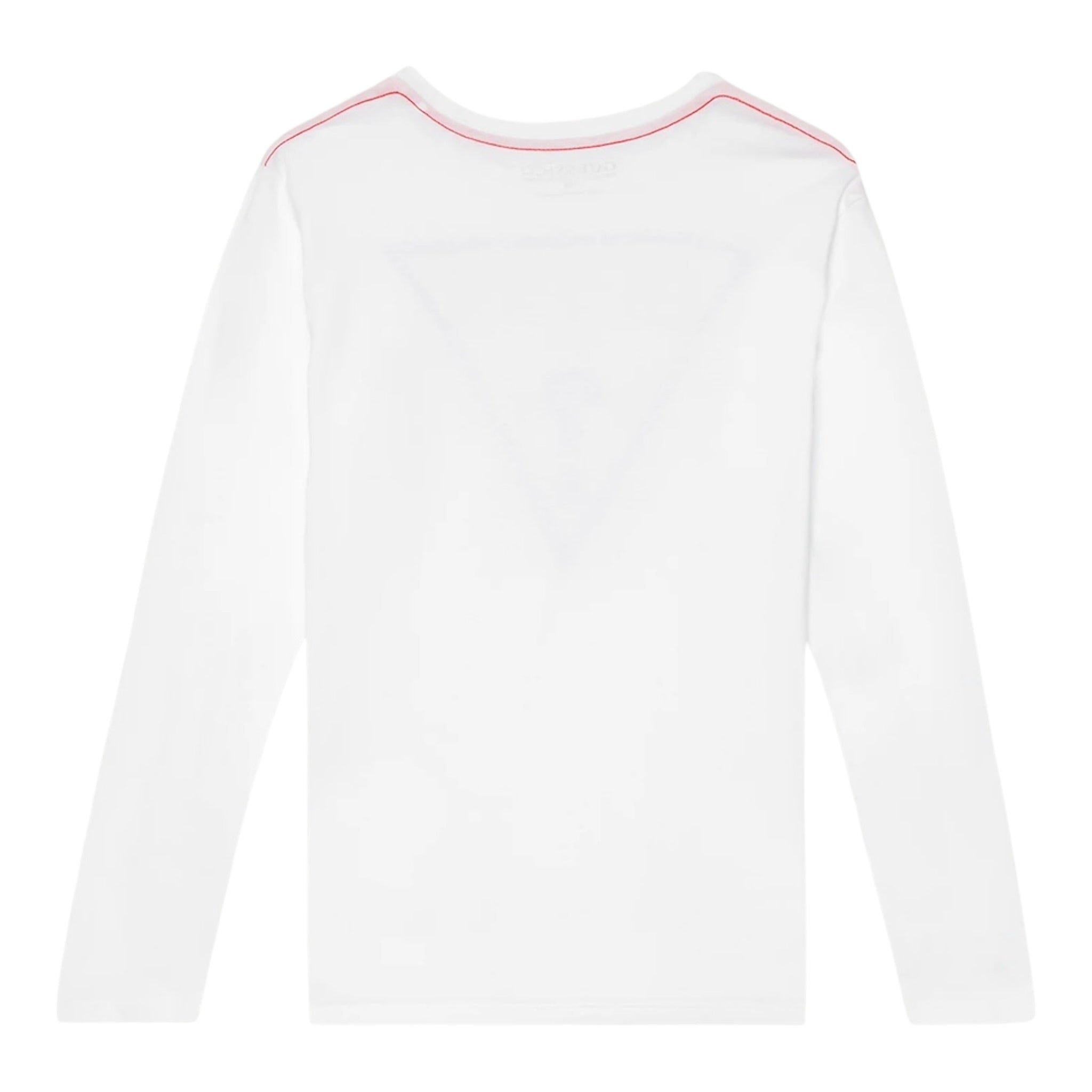Guess Shirt tinta unita con Stampa Bianco per Bambino L84I29K8HM0 BIANCO GUESS 