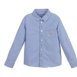Guess Camicia tinta unita Manica Lunga Azzurro per Bambino L91H09W9CL0 AZZURRO GUESS 