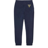 Guess Pantalone tinta unita con Elastico In Vita Modello Tuta Blu per Bambino L93Q24KAUG0 BLU GUESS 